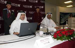 Qatar Airways Chief Executive Officer Akbar Al Baker